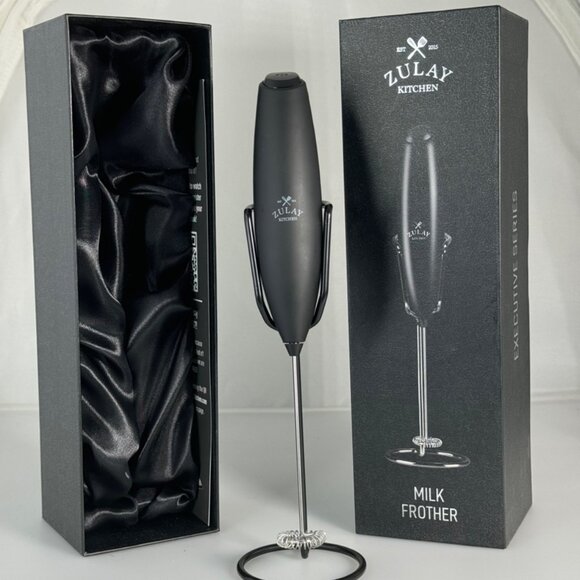 Zulay Kitchen Executive Series Milk Frothed Wand and Stand - Picture 6 of 9